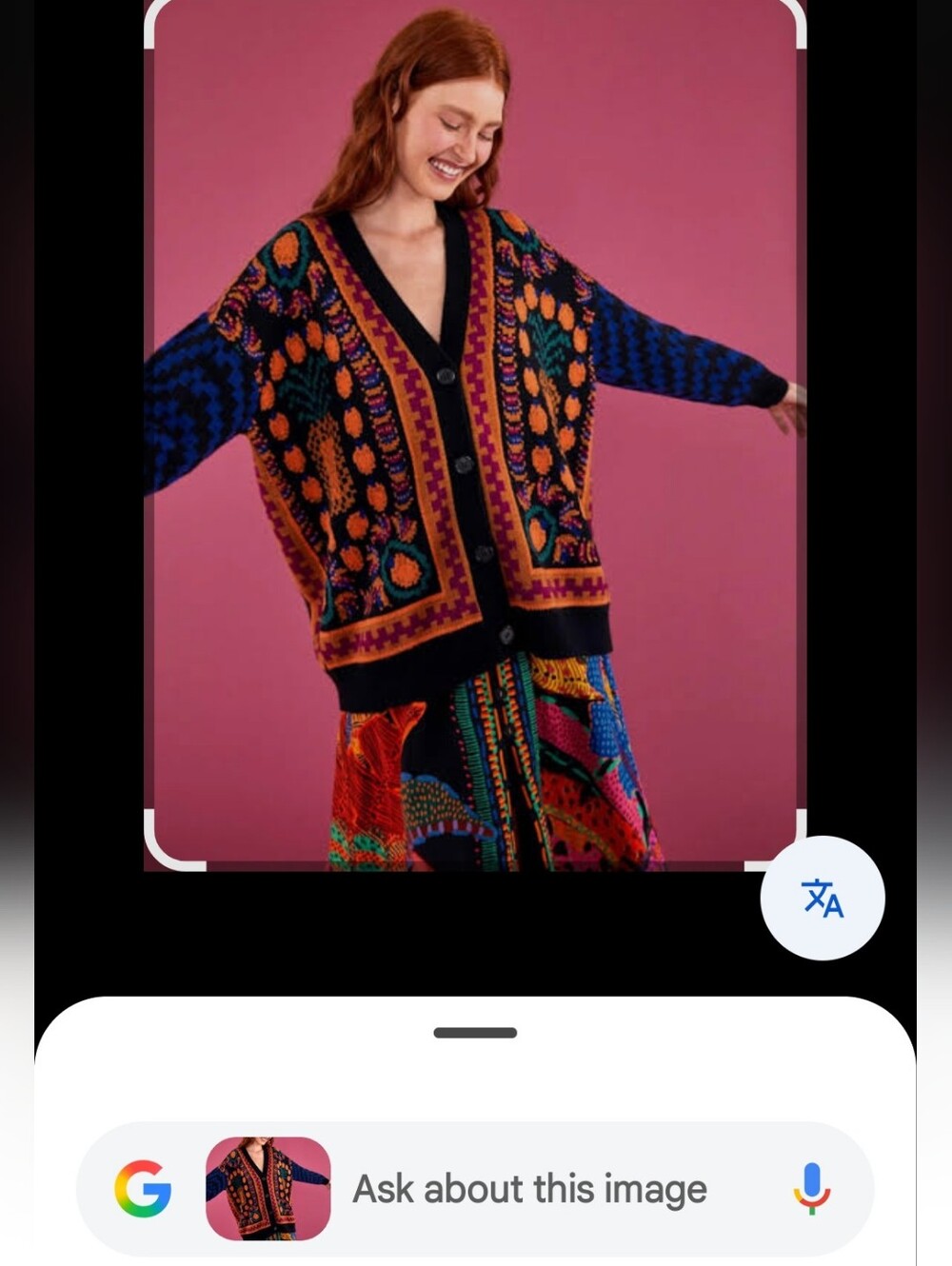 Pineapple Scarf Cardigan FARM Rio
